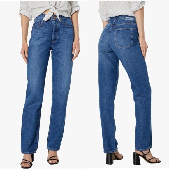 AG Adriano Goldschmied Alexxis High-Rise Vintage Straight Jean in Revival 29 NWT - Picture 3 of 12